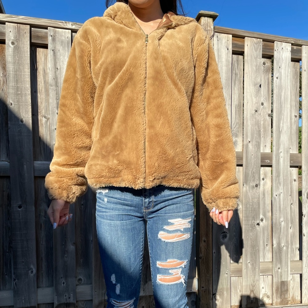 Faux Fur Teddy Jacket